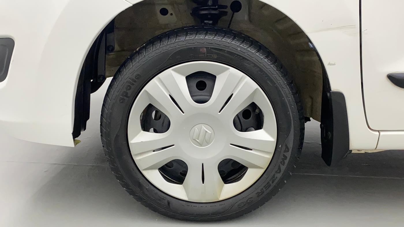 2017 Maruti Wagon R 1.0 VXI AMT, Petrol, Automatic, 10,741 km, Left Front Wheel
