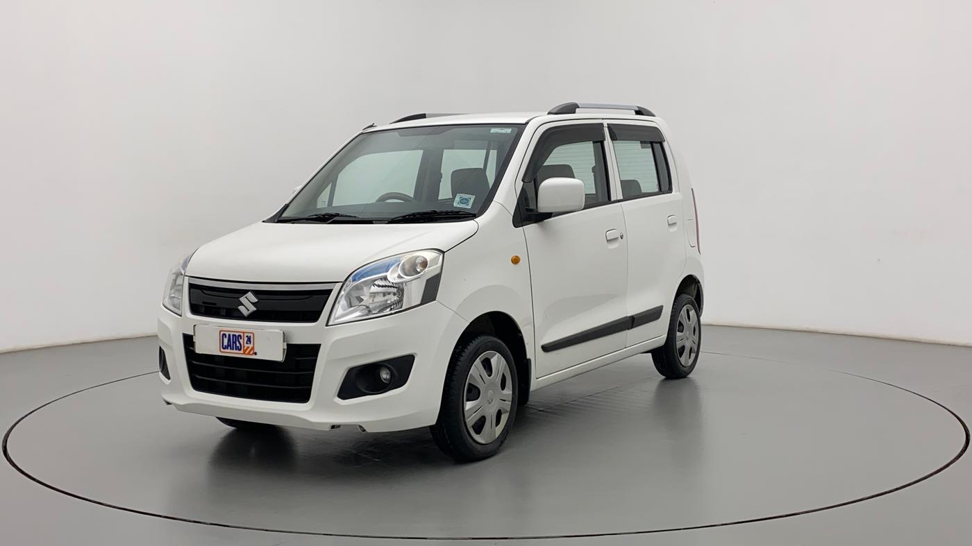 2017 Maruti Wagon R 1.0 VXI AMT, Petrol, Automatic, 10,741 km, Left Front Diagonal