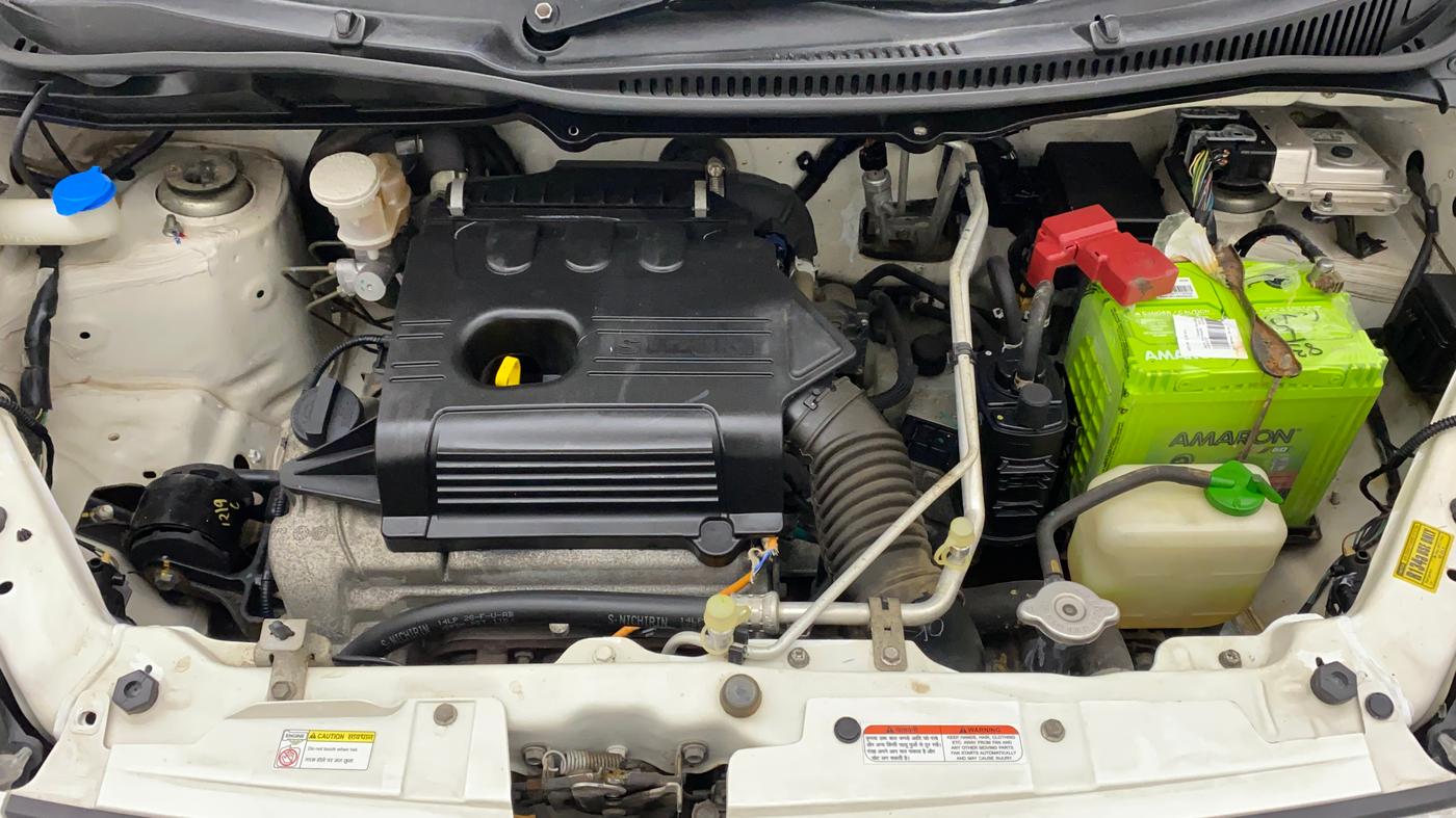 2017 Maruti Wagon R 1.0 VXI AMT, Petrol, Automatic, 10,741 km, Open Bonet