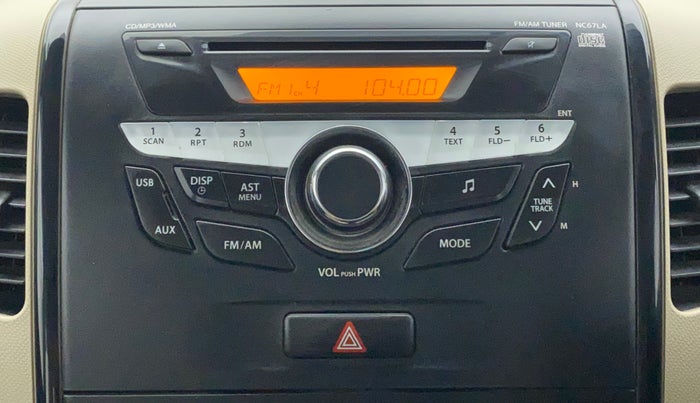 2017 Maruti Wagon R 1.0 VXI AMT, Petrol, Automatic, 10,741 km, Infotainment System