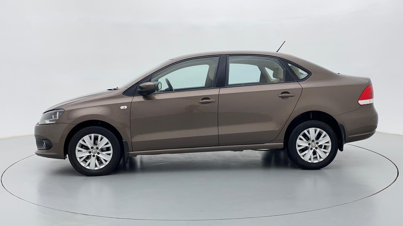 2015 Volkswagen Vento HIGHLINE TDI AT, Diesel, Automatic, 79,941 km, Left Side