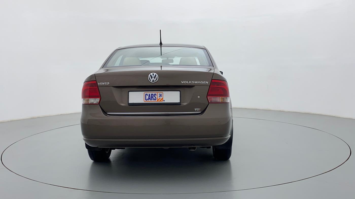 2015 Volkswagen Vento HIGHLINE TDI AT, Diesel, Automatic, 79,941 km, Back/Rear