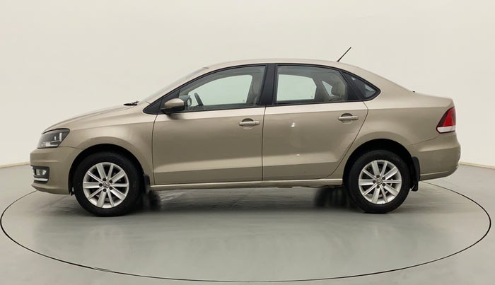 2016 Volkswagen Vento HIGHLINE PLUS 1.2 AT 16 ALLOY, Petrol, Automatic, 89,065 km, Left Side