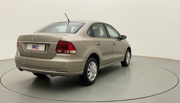 2016 Volkswagen Vento HIGHLINE PLUS 1.2 AT 16 ALLOY, Petrol, Automatic, 89,065 km, Right Back Diagonal