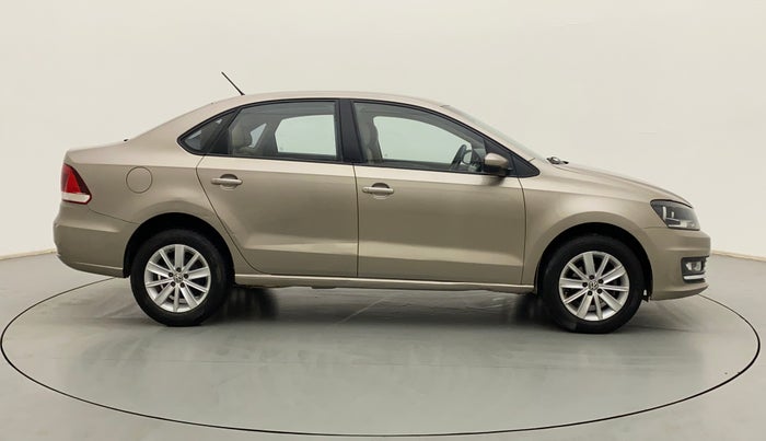 2016 Volkswagen Vento HIGHLINE PLUS 1.2 AT 16 ALLOY, Petrol, Automatic, 89,065 km, Right Side View