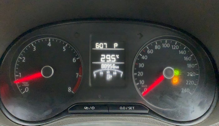 2016 Volkswagen Vento HIGHLINE PLUS 1.2 AT 16 ALLOY, Petrol, Automatic, 89,065 km, Odometer Image