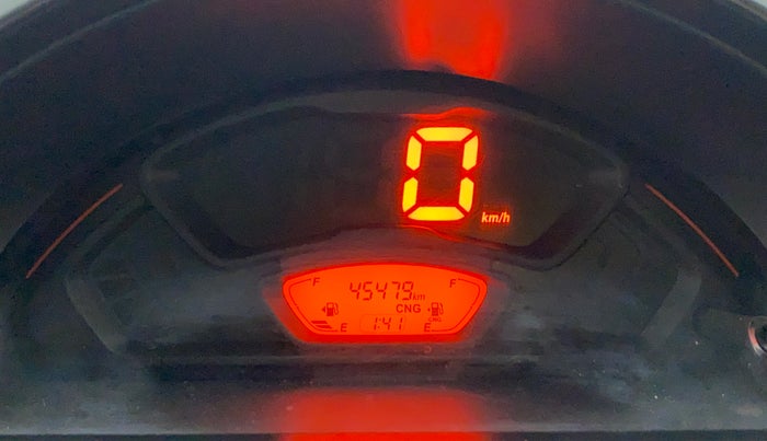2021 Maruti S PRESSO VXI (O) CNG, CNG, Manual, 45,623 km, Odometer Image
