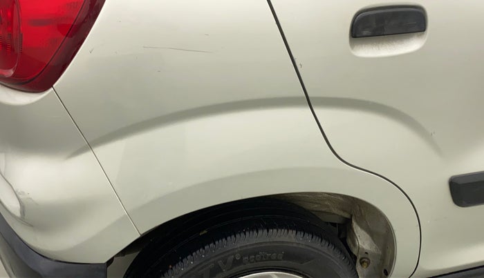 2021 Maruti S PRESSO VXI (O) CNG, CNG, Manual, 45,623 km, Right quarter panel - Minor scratches