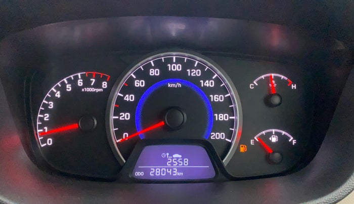 2016 Hyundai Grand i10 MAGNA 1.2 KAPPA VTVT, Petrol, Manual, 28,023 km, Odometer Image