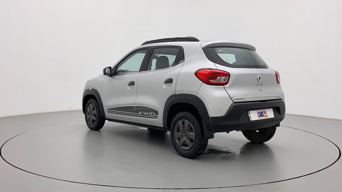 2019 Renault Kwid RXT 1.0 AMT (O), Petrol, Automatic, 28,249 km, Left Back Diagonal