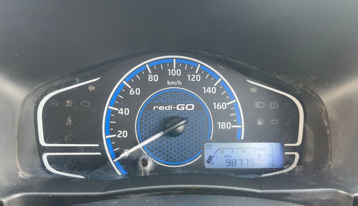 2021 Datsun Redi Go T(O) 1.0, Petrol, Manual, 98,763 km, Odometer Image