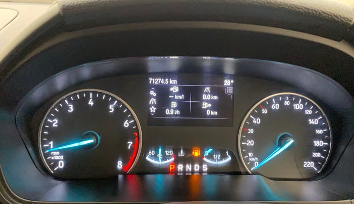 2019 Ford Ecosport TITANIUM + 1.5L PETROL AT, Petrol, Automatic, 71,239 km, Odometer Image
