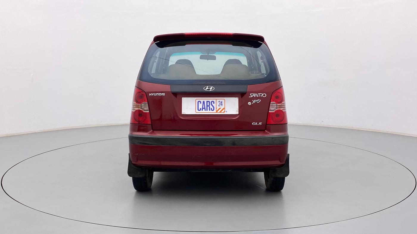 2010 Hyundai Santro Xing GLS, Petrol, Manual, 27,590 km, Back/Rear