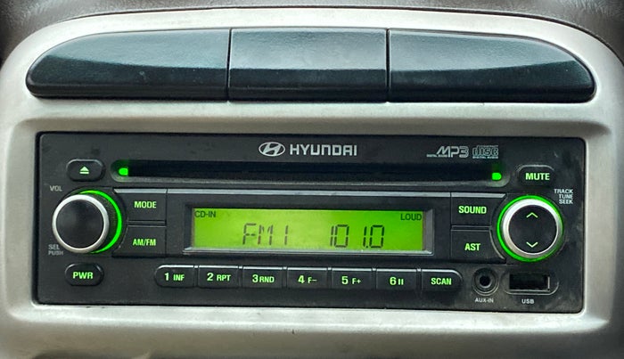 2010 Hyundai Santro Xing GLS, Petrol, Manual, 27,590 km, Infotainment System