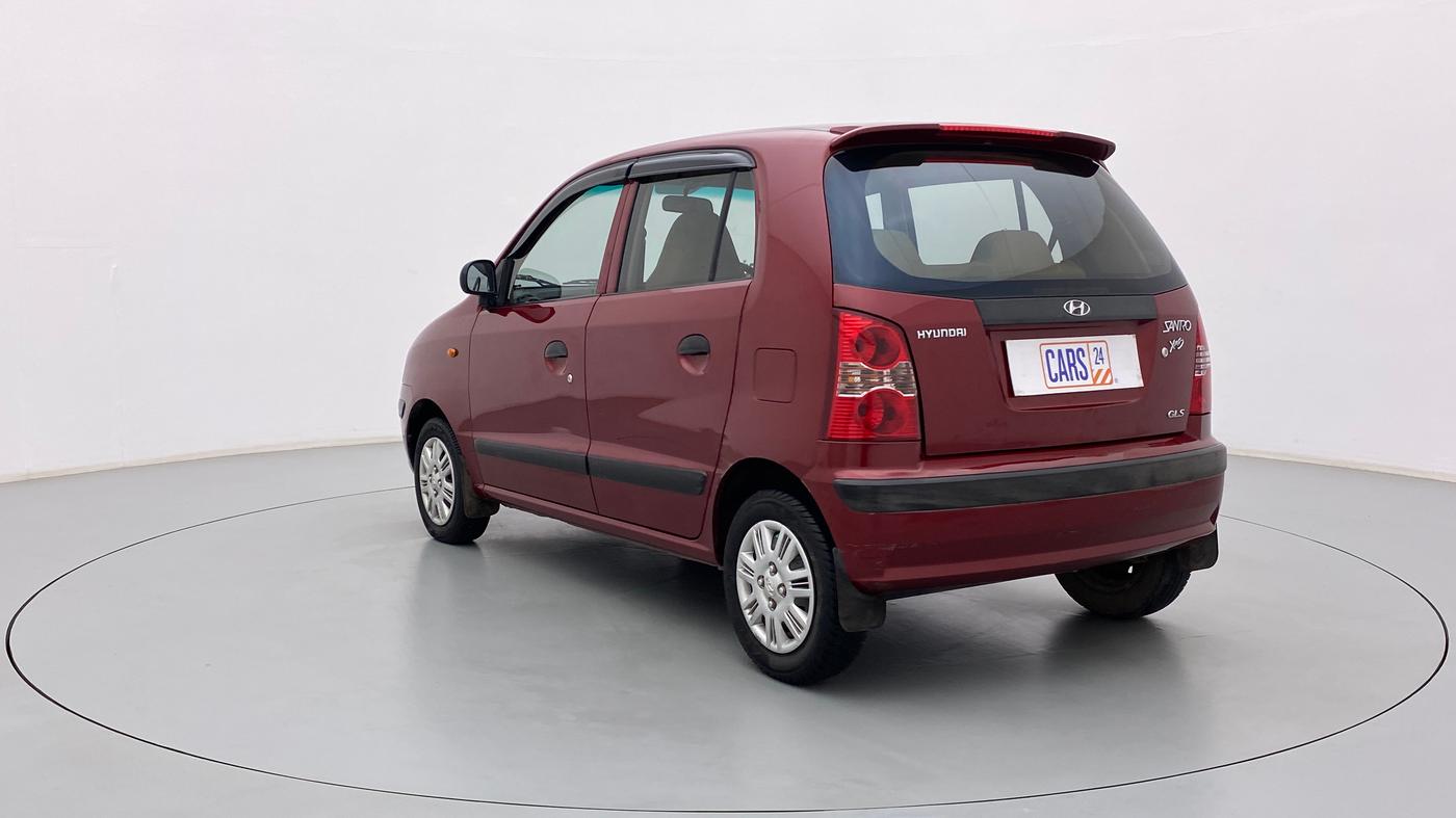 2010 Hyundai Santro Xing GLS, Petrol, Manual, 27,590 km, Left Back Diagonal