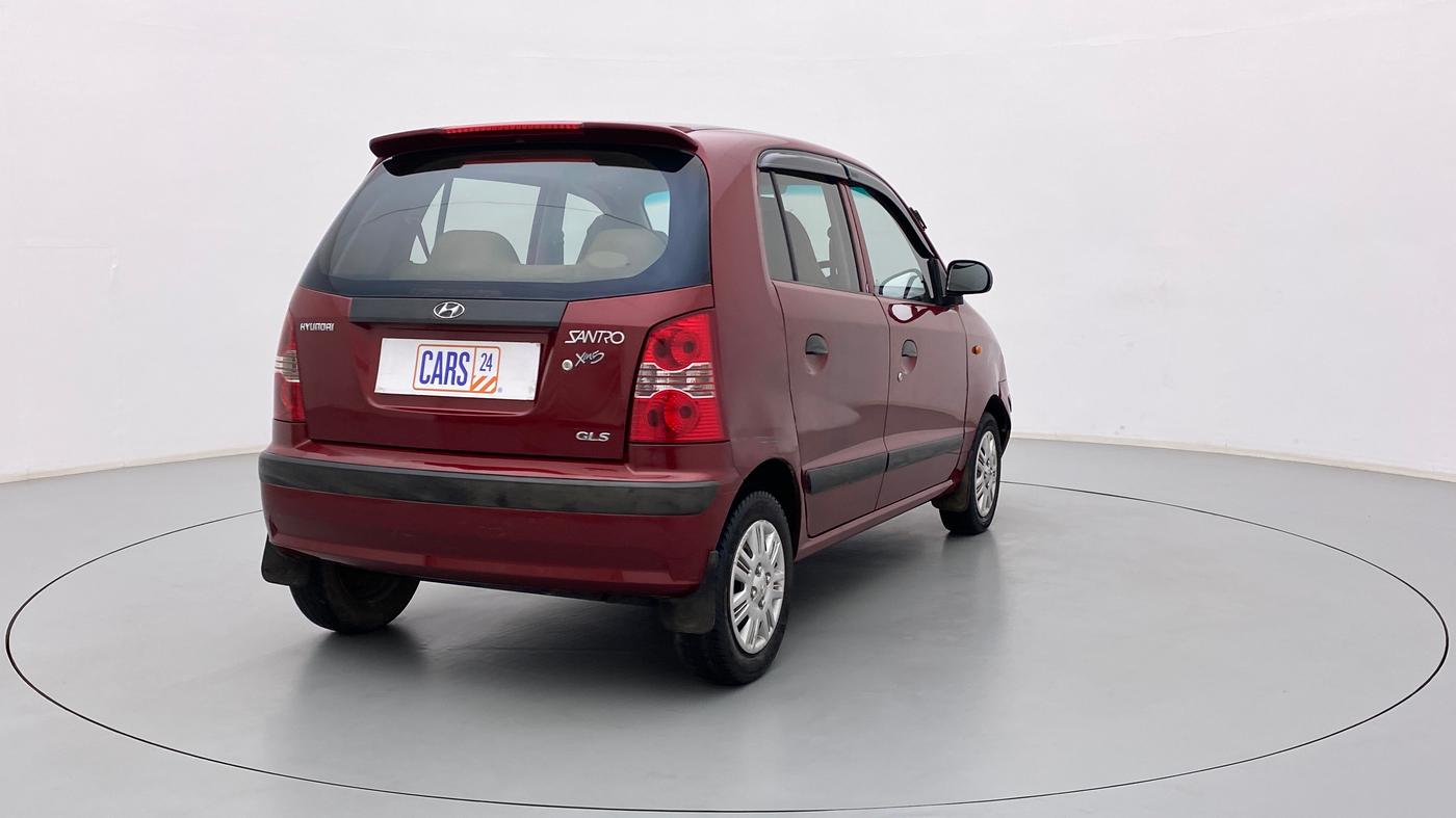 2010 Hyundai Santro Xing GLS, Petrol, Manual, 27,590 km, Right Back Diagonal