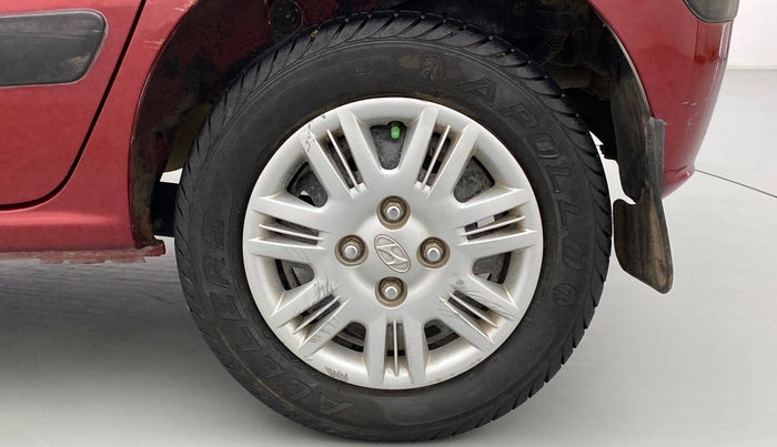 2010 Hyundai Santro Xing GLS, Petrol, Manual, 27,590 km, Left Rear Wheel