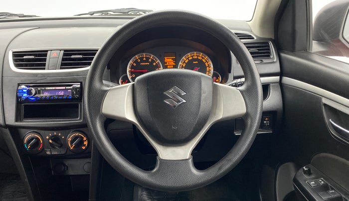 2012 Maruti Swift VXI, Petrol, Manual, 67,458 km, Steering Wheel Close Up