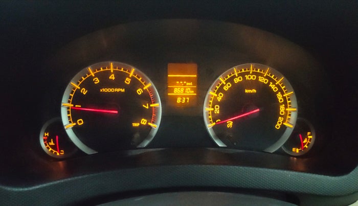 2014 Maruti Ertiga VXI, Petrol, Manual, 86,808 km, Odometer Image