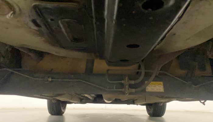 2011 Maruti Ritz ZXI, Petrol, Manual, 96,993 km, Rear Underbody
