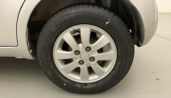 2011 Maruti Ritz ZXI, Petrol, Manual, 96,993 km, Left Rear Wheel