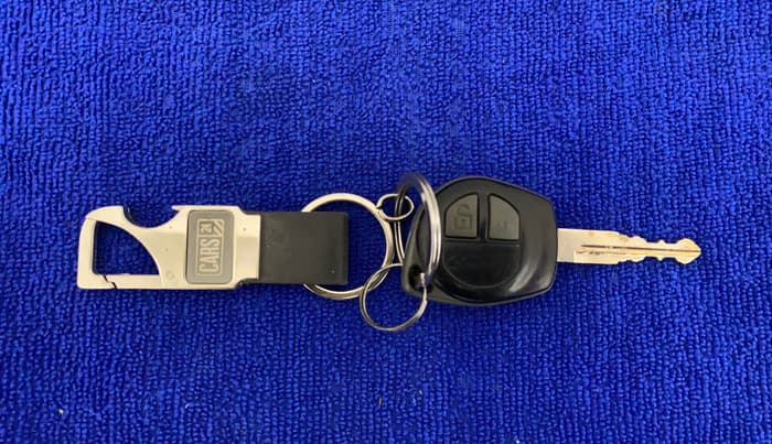 2011 Maruti Ritz ZXI, Petrol, Manual, 96,993 km, Key Close Up