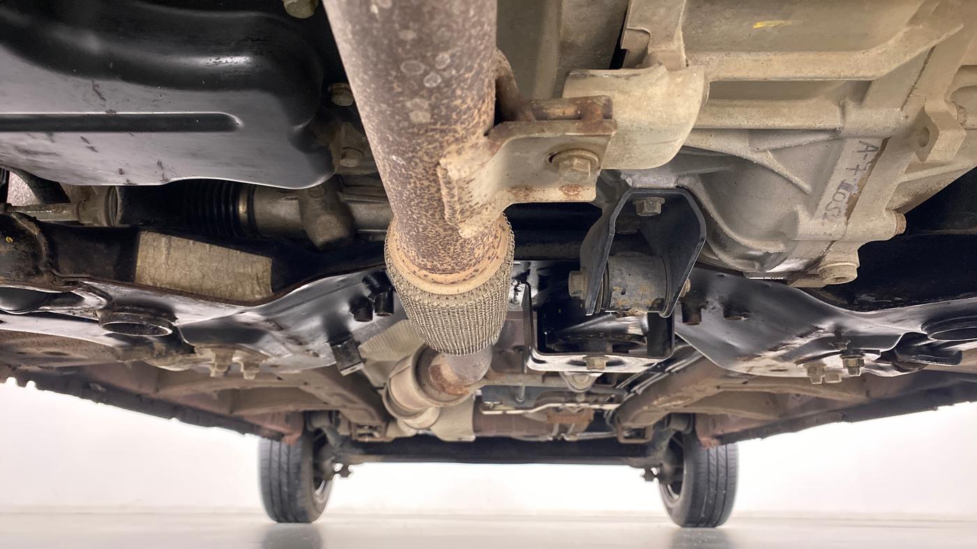 2018 Mahindra KUV 100 NXT K2 6 STR, Petrol, Manual, 18,026 km, Front Underbody