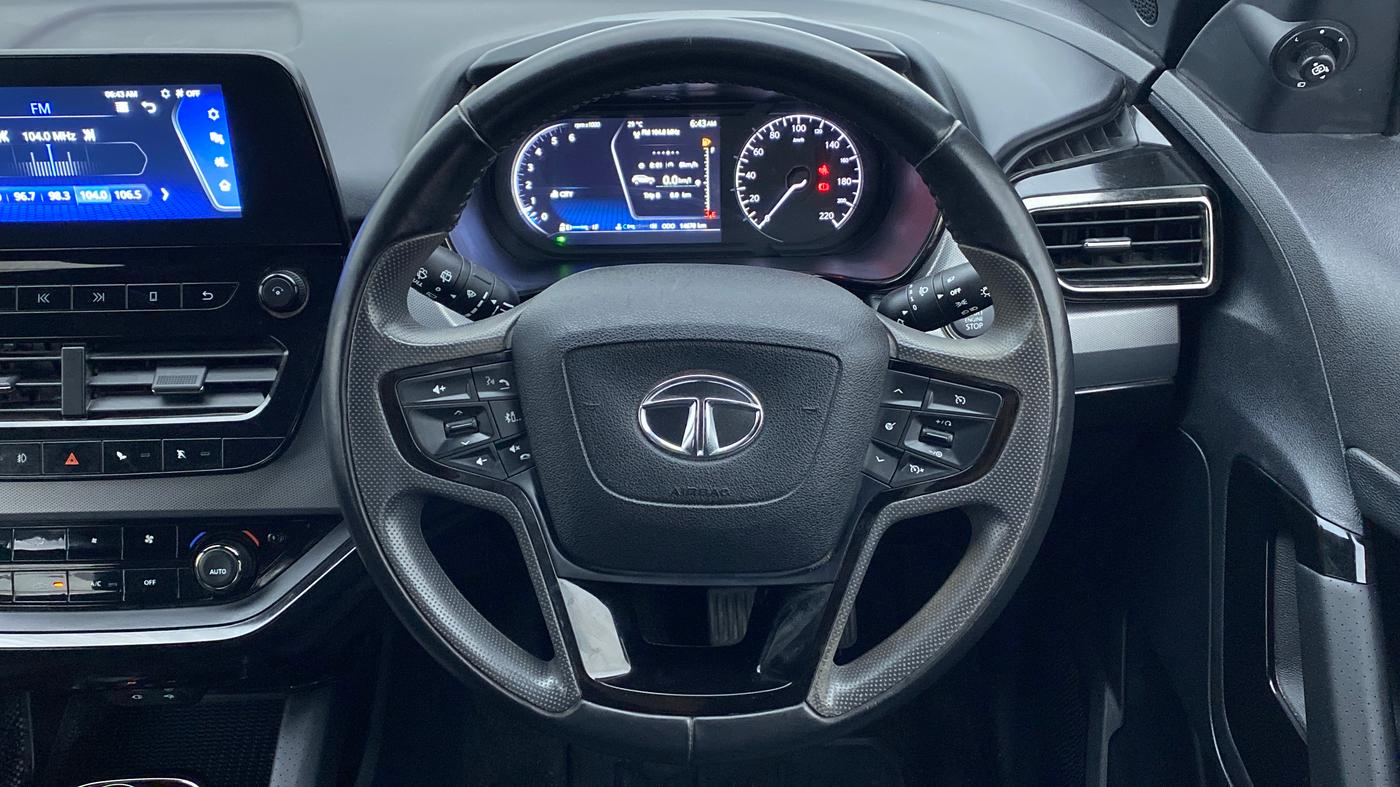 2022 Tata Harrier XZ+ DARK EDITION, Diesel, Manual, 14,710 km, Steering Wheel Close Up