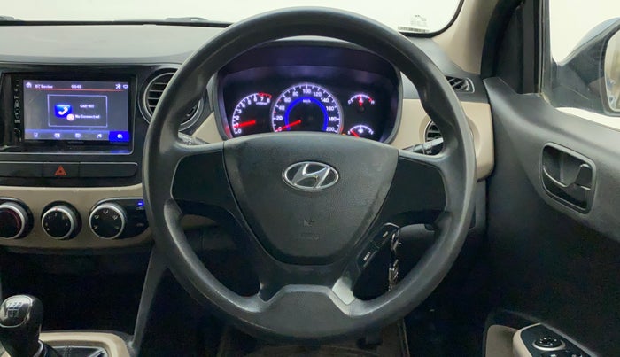 2017 Hyundai Grand i10 MAGNA 1.2 KAPPA VTVT, Petrol, Manual, 60,546 km, Steering Wheel Close Up