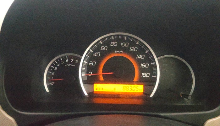 2014 Maruti Wagon R 1.0 VXI, Petrol, Manual, 88,292 km, Odometer Image