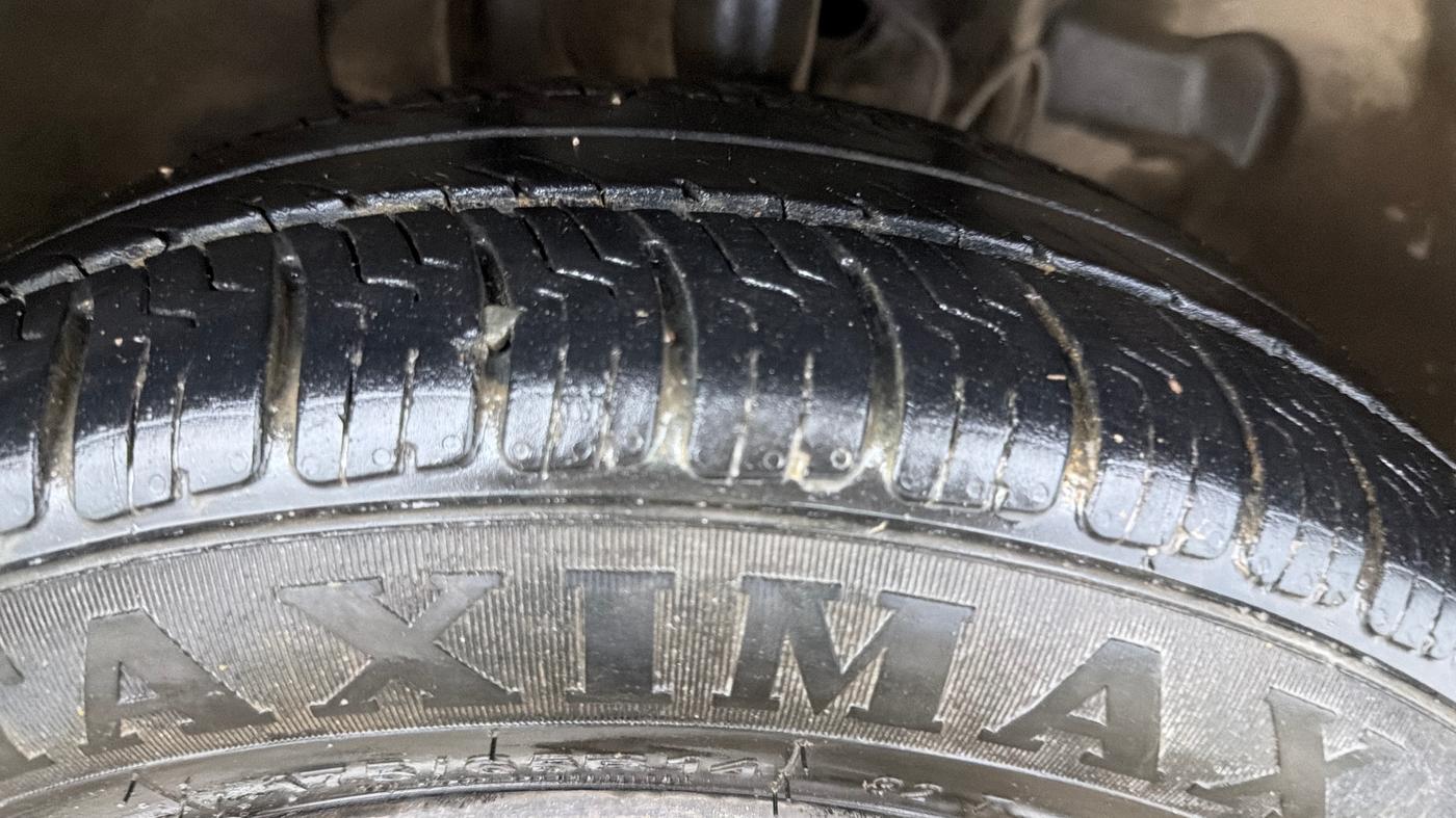 2021 Tata Tiago XZ PLUS CNG, CNG, Manual, 58,464 km, Right Front Tyre Tread