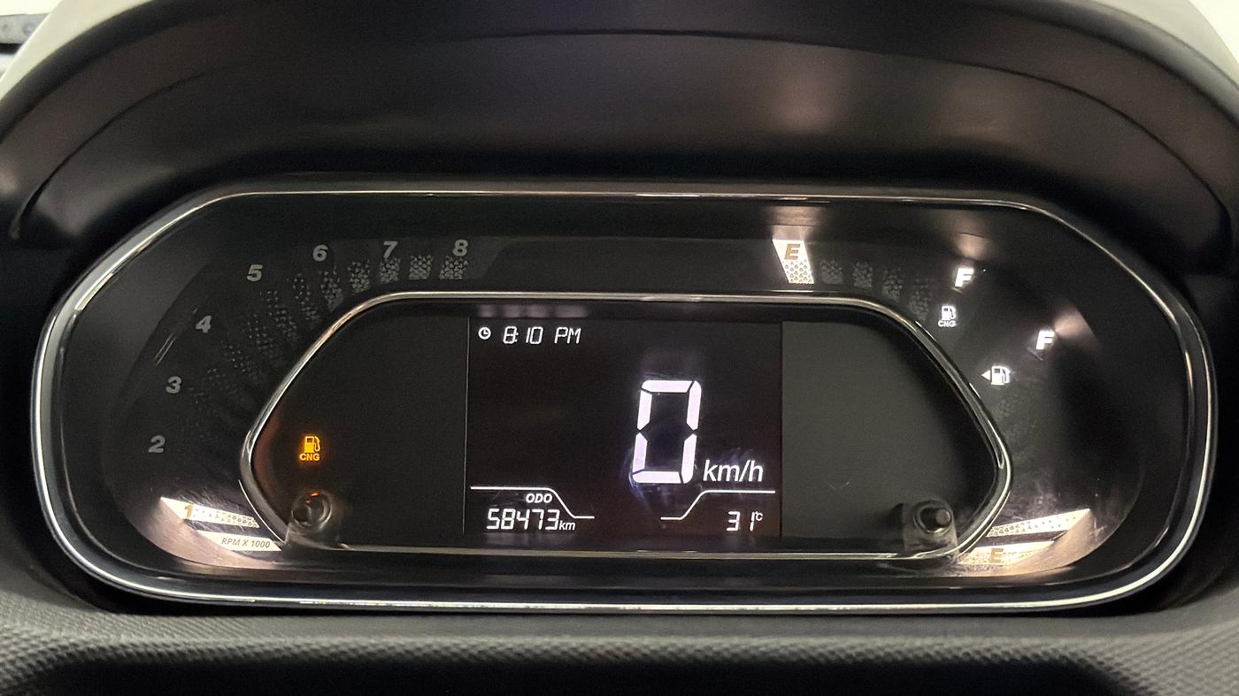 2021 Tata Tiago XZ PLUS CNG, CNG, Manual, 58,464 km, Odometer Image