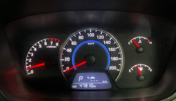 2014 Hyundai Grand i10 SPORTZ AT 1.2 KAPPA VTVT, Petrol, Automatic, 47,800 km, Odometer Image