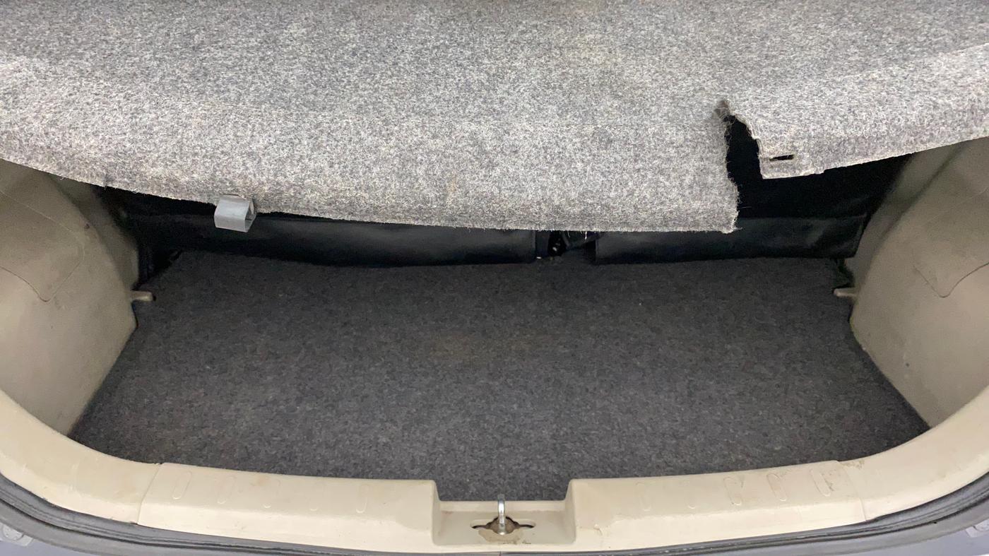 2017 Maruti Celerio VXI, Petrol, Manual, 53,755 km, Boot Inside