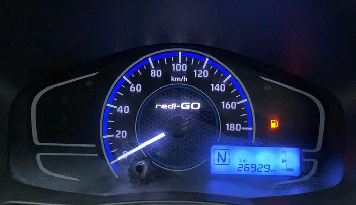 2021 Datsun Redi Go T(O) 1.0 AMT, Petrol, Automatic, 27,125 km, Odometer Image