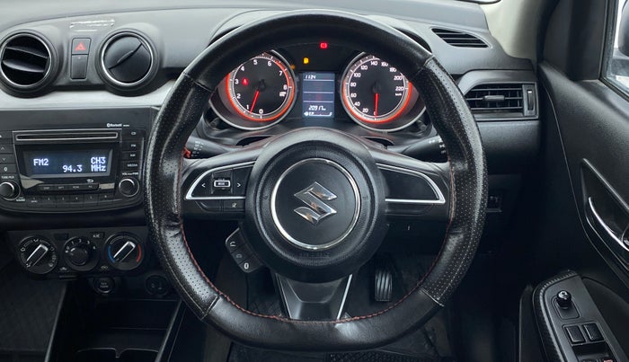 2018 Maruti Swift VXI, Petrol, Manual, 20,917 km, Steering Wheel Close Up