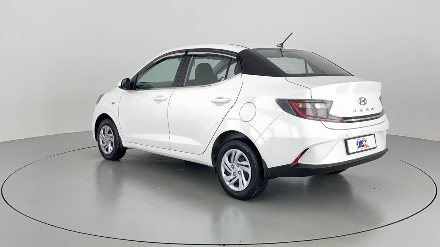 2021 Hyundai AURA S CNG, CNG, Manual, 3,869 km, Left Back Diagonal