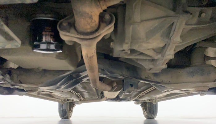 2018 Maruti Celerio VXI AMT, Petrol, Automatic, 40,683 km, Front Underbody