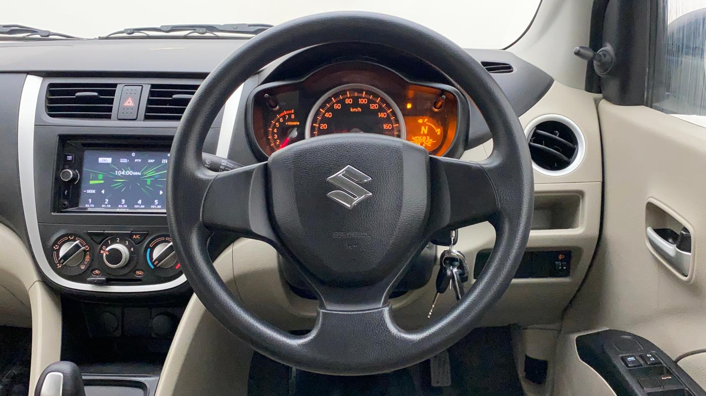 2018 Maruti Celerio VXI AMT, Petrol, Automatic, 40,683 km, Steering Wheel Close Up