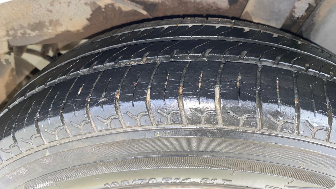2018 Hyundai NEW SANTRO ASTA MT, Petrol, Manual, 14,999 km, Left Rear Tyre Tread