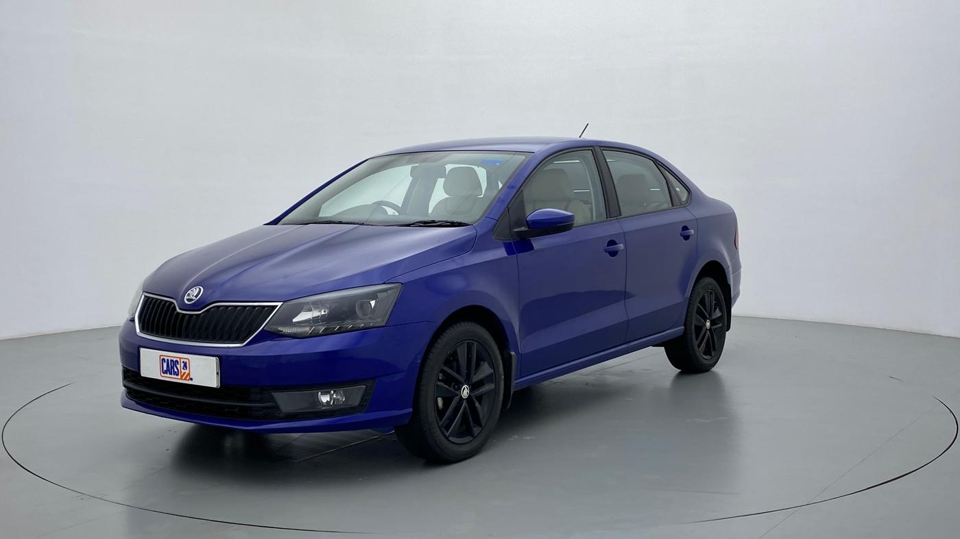 2020 Skoda Rapid 1.0 AMBITION TSI AT, Petrol, Automatic, 14,545 km, Left Front Diagonal