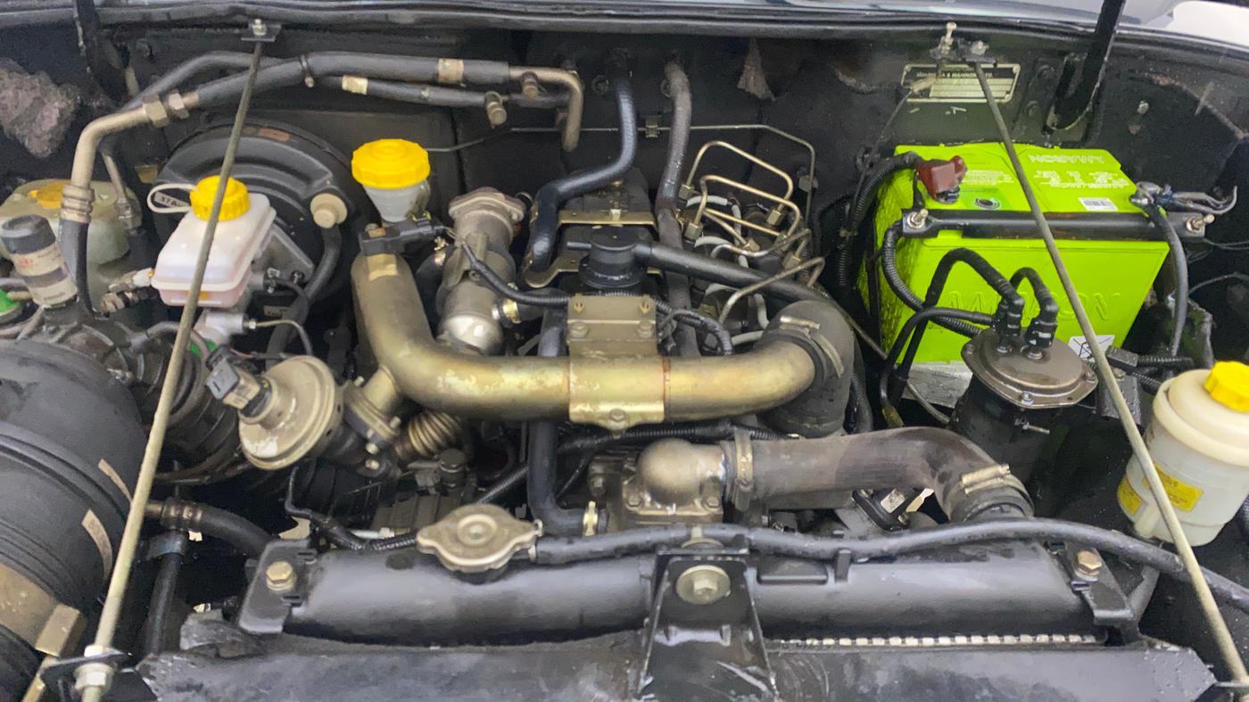 2012 Mahindra Bolero ZLX BS IV, Diesel, Manual, 1,07,666 km, Engine View