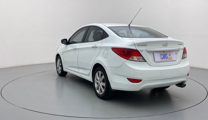 2012 Hyundai Verna FLUIDIC 1.6 VTVT SX, Petrol, Manual, 67,486 km, Left Back Diagonal