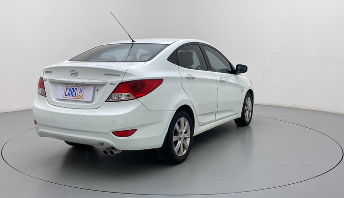 2012 Hyundai Verna FLUIDIC 1.6 VTVT SX, Petrol, Manual, 67,486 km, Right Back Diagonal