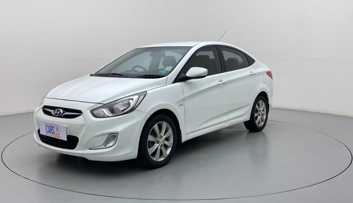 2012 Hyundai Verna FLUIDIC 1.6 VTVT SX, Petrol, Manual, 67,486 km, Left Front Diagonal