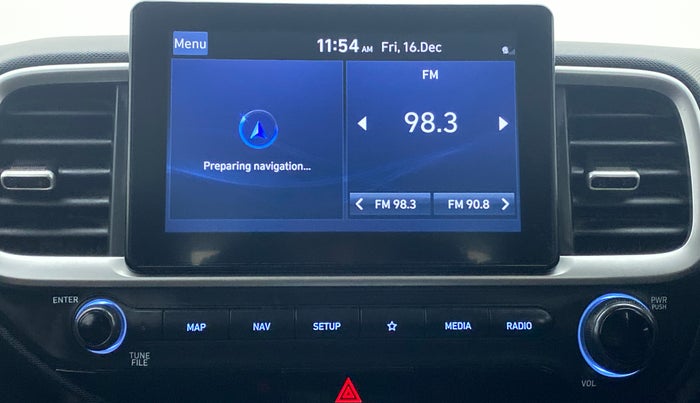 2021 Hyundai VENUE 1.0 TURBO GDI SX+ AT, Petrol, Automatic, 11,124 km, Infotainment System