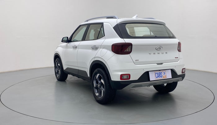 2021 Hyundai VENUE 1.0 TURBO GDI SX+ AT, Petrol, Automatic, 11,124 km, Left Back Diagonal