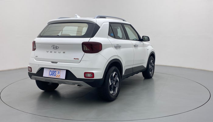 2021 Hyundai VENUE 1.0 TURBO GDI SX+ AT, Petrol, Automatic, 11,124 km, Right Back Diagonal