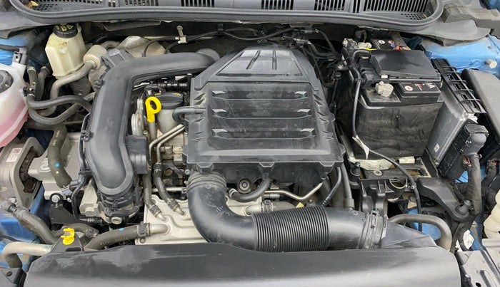 2022 Skoda SLAVIA STYLE 1.0L TSI AT, Petrol, Automatic, 81,938 km, Engine View