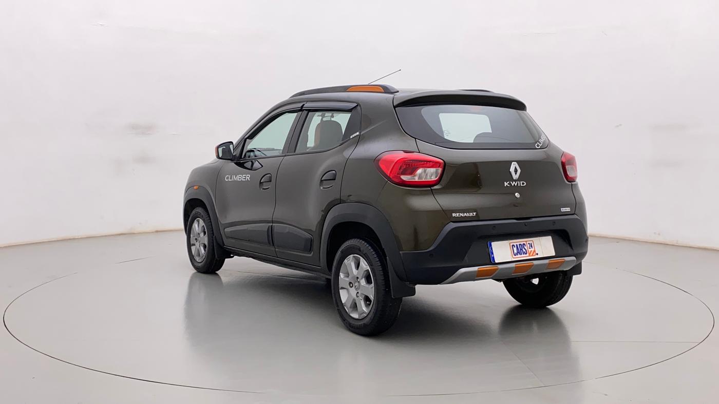 2017 Renault Kwid CLIMBER 1.0 AMT, Petrol, Automatic, 16,621 km, Left Back Diagonal